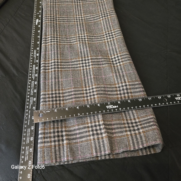 Harold’s Women’s‎ Wool Plaid Pants Size 12 NWT Contemporary Fit Alex Flawed - Picture 9 of 10